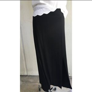 WHBM Double Slit Maxi Skirt